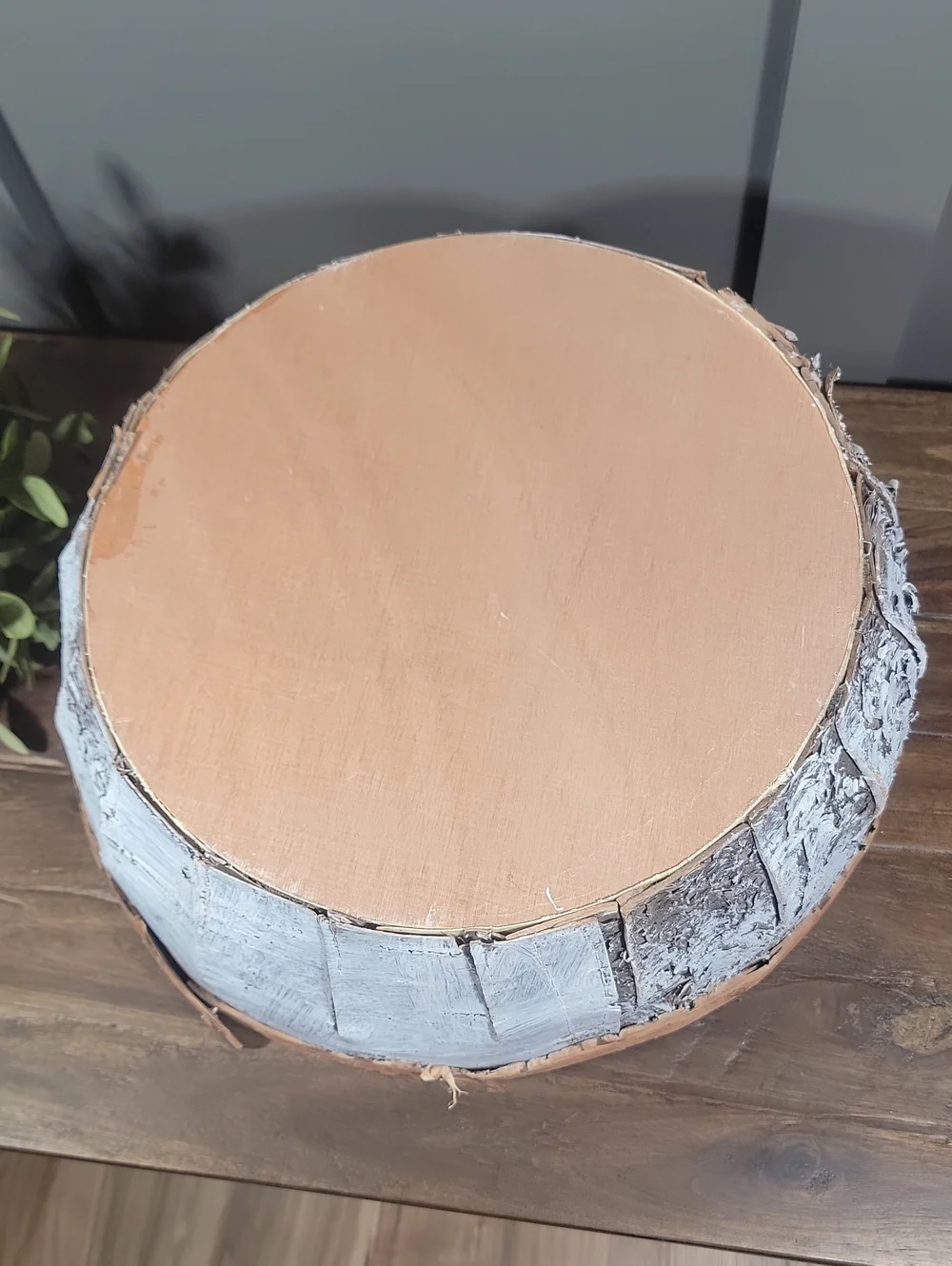 Hand Crafted Birch Bark Basket